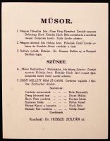 cca 1920-1930 Meghívó a kistarcsai 918. sz. "Batthyány" cserkészcsapat tánccal egybekötött...