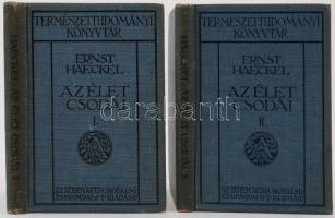 Haeckel, Ernst: Az élet csodái. I-II. Természettudományi Könyvtár. Budapest, 1911, Athenaeum. Kiadói...