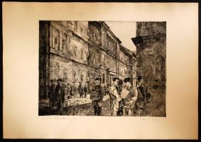 10 db kommunista sajtóval kapcsolatos szocreál alkotás, Rozanits Tibor (1931-?), Veszprémi Endre (19...