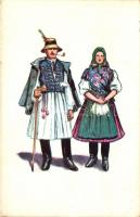 Magyar házaspár a Szilágyságból / Hungarian folklore from Szilágyság s: Csikós Tóth András (EK)