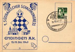 1947 1. Südbadischer Schachkongress / First Southern Baden Chess Congress, So. Stpl