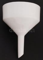 Fajansz szűrő, jelzett, d: 18 cm