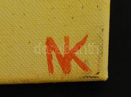 Németh Krisztina (1994-): Lidérc II. Akril, feszített vászon, jelzett, 70×50 cm