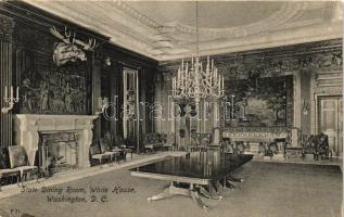 Washington, White House, State Dining Room, interior (EK)