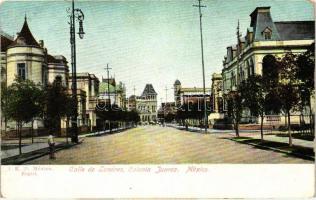 Colonia Juarez, Calle de Londres / street view