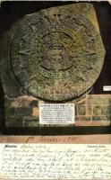 Mexico city, Calendario Azteca o piedra del sol / Aztec calendar