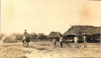 Veracruz, Mexico - 14 original hand-cut photo postcards, gluemark on backsides