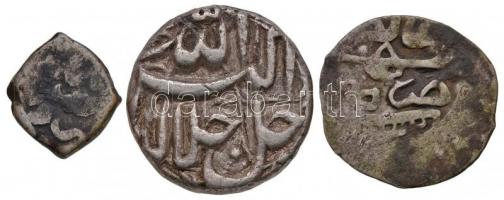3db-os kis ázsiai ezüst pénz tétel T:2-,3
3pcs of diff. Asian silver coins C:VF,F