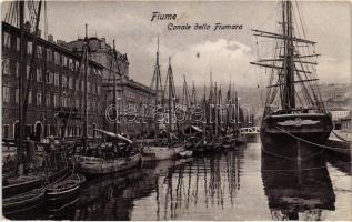 Fiume, Canale della Fiumara, ships (fl)