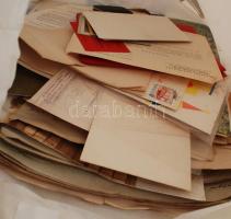 cca 1850-1950 Nagy, (min. 50db) vegyes okmány, nyomtatvány tétel, izgalmas szemezgetni való tételekk...