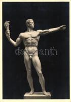 Arno Breker's erotic nude sculptures - 5 old postcards