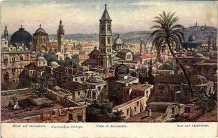 Jerusalem, Serie 790. Palästina No. 60. s: F. Perlberg (Rb)