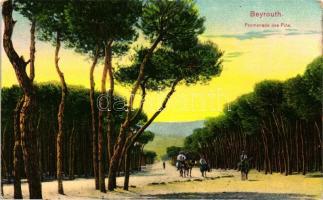 Beirut, Beyrouth; Promenade des Pins