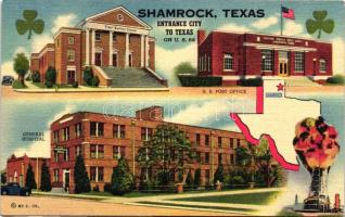 Shamrock, U.S. Post office, General Hospital