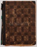 1922 Az én újságom képes gyermeklap 33. évfolyama egybekötve, laza, szakadt félbőr kötésben