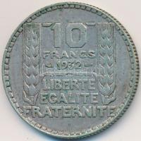 Franciaország 1932. 10Fr Ag T:2- France 1932. 10 Francs Ag C:VF