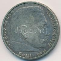 Német 3. Birodalom 1939A 2M Ag "Hindenburg" T:2- patina
German Third Reich 1939A 2 Marks A...