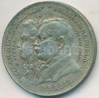 Brazília 1922. 2000R Ag "Függetlenség" T:2- Brasil 1922. 2000 Reis Ag "Independence" C:VF