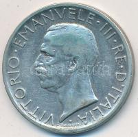 Olaszország 1927R 5L Ag "III. Viktor Emánuel" T:2-
Italy 1927R 5 Lire Ag "Vittorio Em...