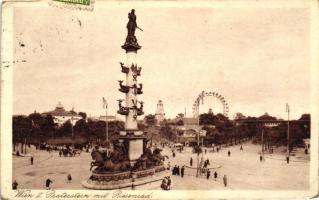 Vienna, Wien II. Praterstern mit Riesenrad