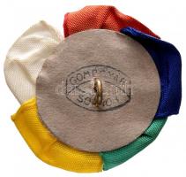 ~1930-1940. "Civitas fidelissima", Sopron város címerével ellátott zománcozott fém gomb &q...