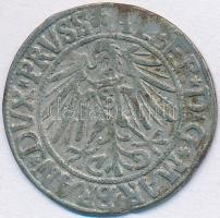 Porosz Hercegség 1542. 1Gr Ag "Brandenburgi Albert" (1.95g) T:2- patina
Duchy of Prussia ...
