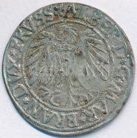 Porosz Hercegség 1538. 1Gr Ag "Brandenburgi Albert" (2g) T:2- patina
Duchy of Prussia 153...