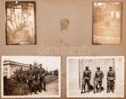 1921 Bp., Fényképek egy budapesti család életéből albumba ragasztva(gőzhajó, játszótér, fürdő), 60 k...