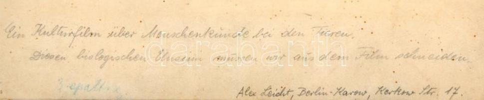 cca 1930 Ék Sándor, Alex Keil (1902-1975): Humoros grafika. "Ezt a biológiai képtelenséget ki k...