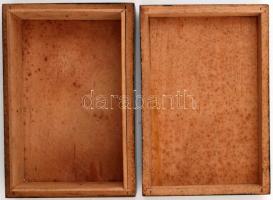 Stühmer fa doboz, régi, jó állapotú, 13x19x5cm