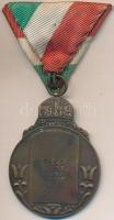 1932. Bronz díjérem mellszalagon, "Pécs 1932" gravírozással, "LUDVIG E" gyártói ...