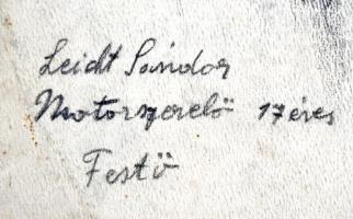 1919 Ék (Leicht) Sándor, (Alex Kiel) (1902-1975): A művész felvételi rajzai, Uitz Béla proletár tanm...
