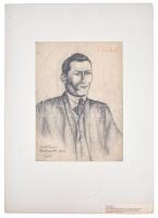 1919 Ék (Leicht) Sándor, (Alex Kiel) (1902-1975): A művész felvételi rajzai, Uitz Béla proletár tanm...