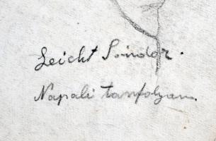 1919 Ék (Leicht) Sándor, (Alex Kiel) (1902-1975): A művész felvételi rajzai, Uitz Béla proletár tanm...