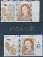 1996 Europa CEPT híres nők 2 ívszéli pár Mi 1908-1909 A, C