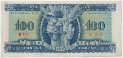 1946. 100Ft vízjeles T:restaurált
Adamo F26