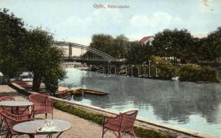 Győr - 3 db régi képeslap / 3 old postcards