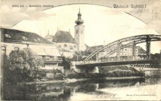 Győr - 3 db régi képeslap / 3 old postcards