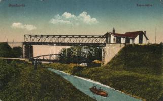 4 db RÉGI történelmi magyar városképes lap, vegyes minőség; Szeged, Dombóvár, Sárospatak, Párkány / ...