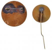 ~1960-1970. "A Kisipari Szövetkezet Kiváló Dolgozója" kitűntentő jelvény miniatűrrel nem e...