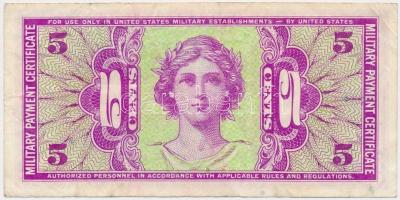 Amerikai Egyesült Államok/Katonai kiadás 1958-1961. 5c T:III
USA/Military Payment Certificate 1958-1...