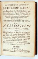 [Bullinger, Heinrich:] Confessio et expositio fidei Christianae ... az az, a' keresztyéni hitrő...