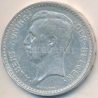 Belgium 1934. 20Fr Ag T:2-,3 Belgium 1934. 20 Francs Ag C:aVF