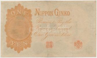 Japán / Alkotmányos Monarchia 1916. 1Y T:restaurált
Japan / Constitutional Monarchy 1916. 1 Yen C:re...