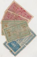 20db-os magyar és osztrák korona bankjegy tétel T:vegyes