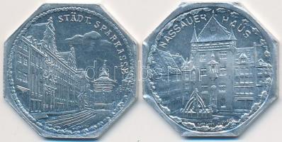 Németország / Weimari Köztársaság ~1920. 20pf Al "Nürnberg-Fürthi villamos / Nassauer Hause&quo...