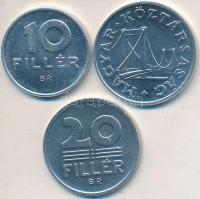 1996. 10f Al + 20f Al + 50f Al T:1,1-