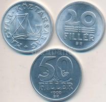 1983. 20f Al + 1992-1999. 50f Al (2x) T:1,1-