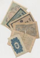 Orosz Birodalom / Szocialista Szövetségi Szovjet Köztársaság 20db-os bankjegy tétel T:vegyes
Russian...