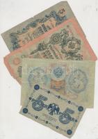 Orosz Birodalom / Szocialista Szövetségi Szovjet Köztársaság 20db-os bankjegy tétel T:vegyes
Russian...